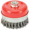 Draper 41449 Twist Knot Wire Cup Brush, 80mm x M14