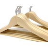 Kids hangers (Natural Wood, Children Hangers 4T-10)
