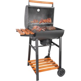 guogiyala Portable CharcoalGrill: BBQ Grill with Ash collector - The Barrel Charcoal BBQ for Outdoor Cooking