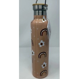 Primitives By Kathy Rainbow Boho Insulated Stainless Steel Water Bottle 25 oz Primitives by Kathy