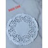 Gold Foil 4 inch Round Paper Lace Table Doilies –