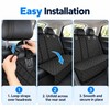 Waterproof Dog Car Seat Cover for Back Seat Protection –
