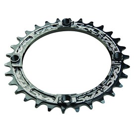 Race Face 104mm Single Chain Ring, Black, 30T 9/10/11 Speed