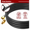 CALPOSE 15FT High Pressure Propane Regulator Hose, 0~20PSI Adjustable Propane
