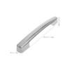 STOBAZA Refrigerator Door Handle Plastic Replacement Freezer Handle Commercial Refrigerator
