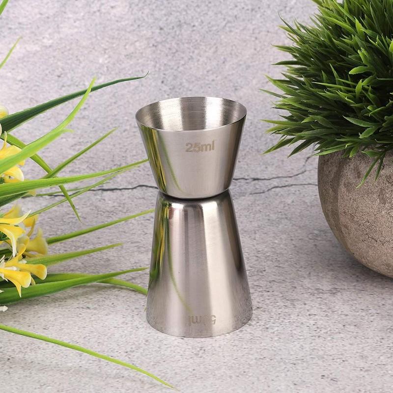 304 Stainless Steel Wine Tool Measuring Cup Double Cocktail Jigger