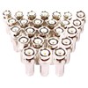V-Fiabilidad 25PCS RG59 Coaxial Cable Connector, CCTV Twist On BNC