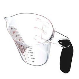 Kai Corporation KAI DH8127 Measuring Cup, Weighed From Top, Wide Opening, Easy to Clean, 10.1 fl oz (300 ml), Dishwasher Safe, Made in Japan