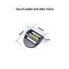 BAIWOAK Ladder Slider 20mm 25mm 32mm 38mm 50mm Plastic Ladder
