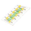 10Pcs Twin Needles, Double Twin Needles with Plastic Box Stretch