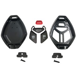 Horande Replacement Key Fob Cover Case fit for Mitsubishi 2007-2012 Eclipse 2007-2012 Galant 2007-2015 Lancer Keyless Entry Key Fob Shell