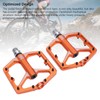 MT B/Road Pedals, Mountain Bike Pedals, 3 Bearing Non-Slip Lightweight,