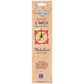 Berk HS-180 Incense Sticks - Root Chakra Muladhara - Chakra Line 10 g