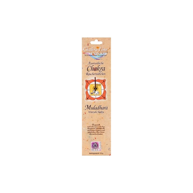 Berk HS-180 Incense Sticks - Root Chakra Muladhara - Chakra