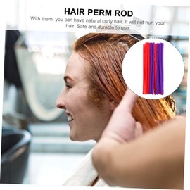 IWOWHERO 90pcs Perm Twist Bar Hair Rollers Clips Curling Jumbo Hair Rollers for Wavy Curly