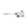QWORK® Floor Mounted Copper Pedal Valve, Foot Operated Water Valve,