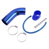 zoo3026 3'' Car Cold Air Intake Filter Induction Pipe Power