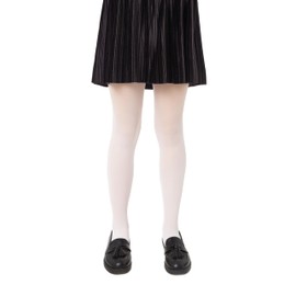 Conte Elegant Princess Schicke Kinderstrumpfhose - Alltagsstrumpfhosen - Ballettstrumpfhosen - Ballett Strumpfhose Kinder - Tanzstrumpfhose für Mädchen - 40 DEN - 146-152 - Bianco - 2 Stück