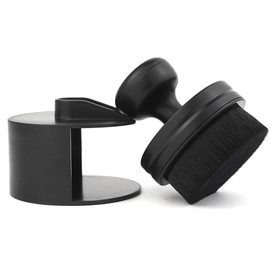 Car Tire Brush Wheel Brush with Cover High Density Portable Car Brush Cleaning Brush (Black)