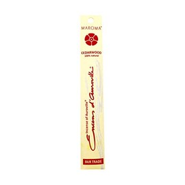 MAROMA Eda Incense Cedarwood, 10 CT