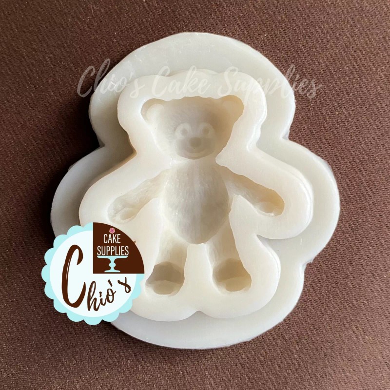 Unbranded Teddy Bear Silicone Mold, 1½" H