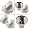 ZPSCXQ 6 Pcs Cooker Knobs Replacement, Universal Cooker Knobs, 6mm