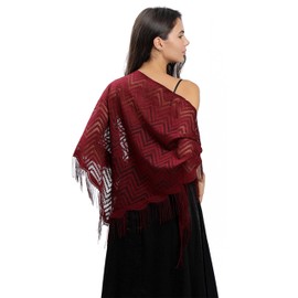 FAIRYGATE Purple Cape Shawls Scarfs for Women Lightweight Ladies Scarve Scarf Lightweight Soft Shawl Wrap Fashion Elegant Scarves for Women Best Gifts UK Shawl Shawls for Weddings UC0818