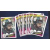 LOT OF EIGHT 1984 TOPPS #165 FRANCO HARRIS RAZOR SHARP