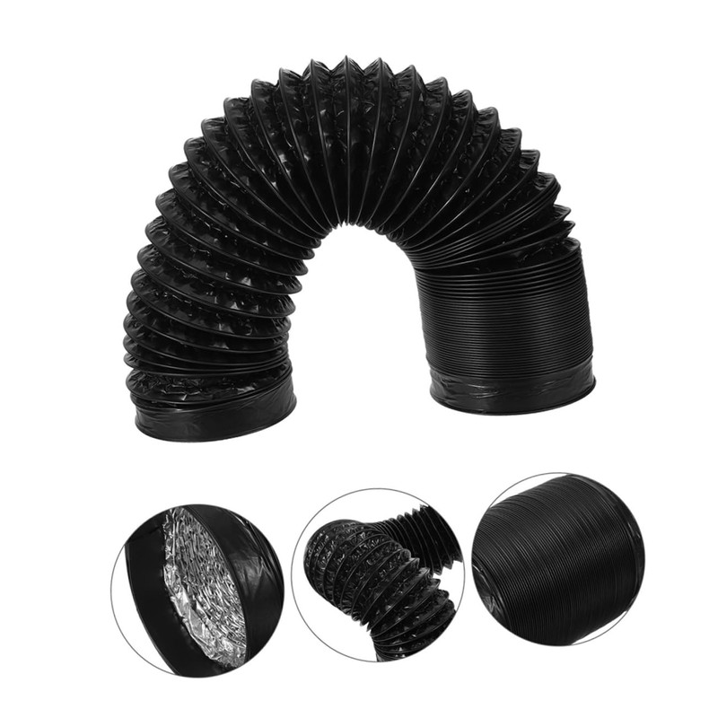 Tofficu Thickened Flexible Dryer Vent Hose with Coating Durable Ducting