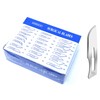 A2Z SCILAB 100 Sterile Carbon Steel Blades #10 with Free