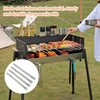 4PCS Gas Grill Burner Tube Stainless Steel Universal High Strength