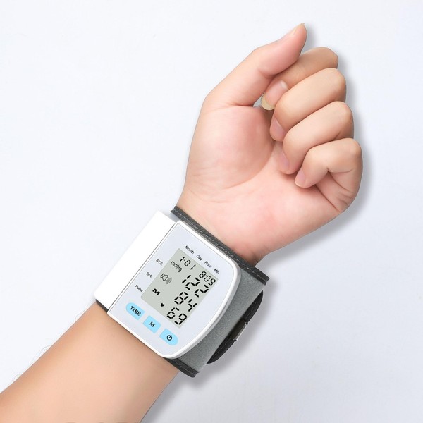 Winloger Wrist Blood Pressure Monitor - Accurate & Voice Broadcast