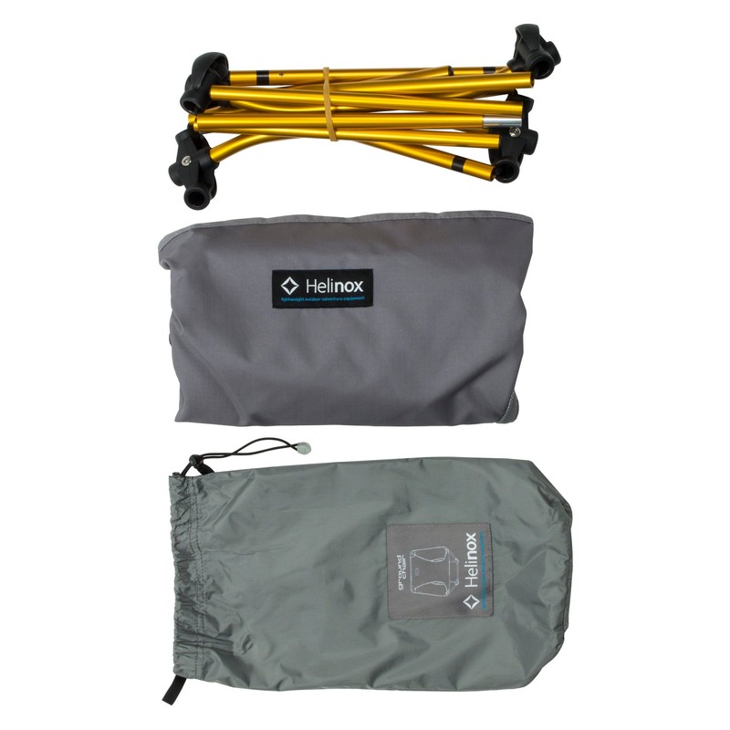 Helinox 1822229 Outdoor Ground Chair, Grey (CLBT)