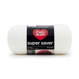 RED Heart Super Saver Yarn, Soft White