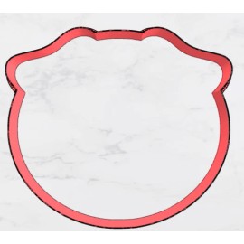 Pig Head 3D Printed Cookie Cutter - Mini - 2 inch