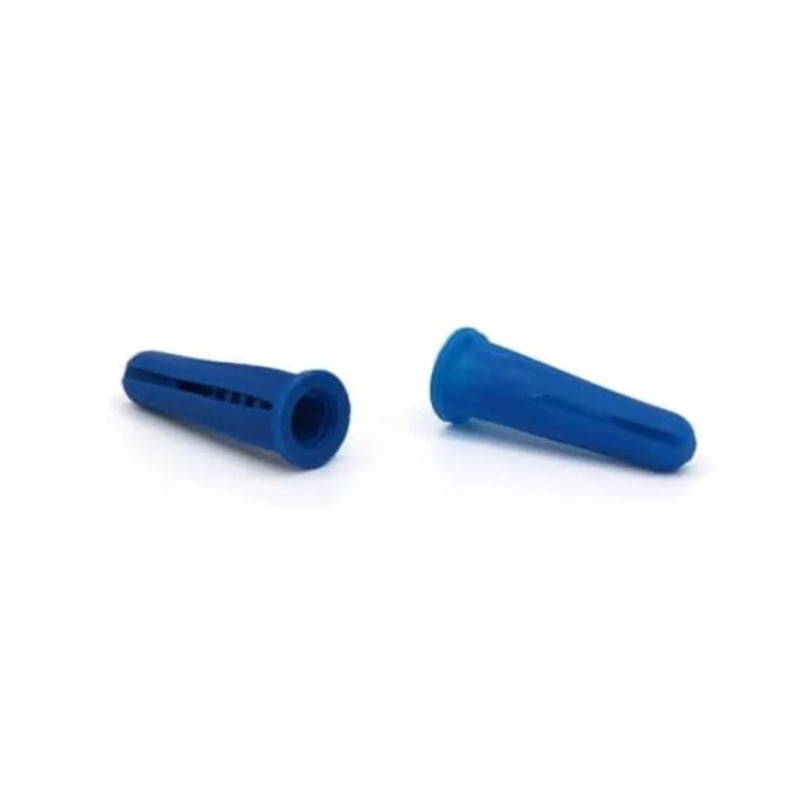 Hillman Blue Conical Plastic Anchor Hillman 10-12 1", 100 pieces