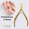 Professional Cuticle Nippers Cutter for Manicure & Pedicure – Stainless