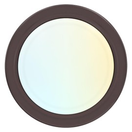 LUXRITE 6 Inch LED Disk Lights, Dimmable Flush Mount Ceiling Light, 5CCT 2700K 3000K 3500K 4000K 5000K, 12.5W, 1000LM, Surface Mount Light Fixture, Damp Rated, Energy Star, ETL - Bronze