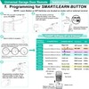 2 Garage Door Opener Remote,for Liftmaster Chamberlain Genie Linear Garage