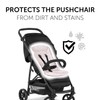 Hauck Padded Pushchair Liner, Flowers Rose - Universal Fit for