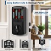 Advwin Fingerprint Smart Door Lock, Keyless Entry Door Lock, Easy