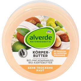 Alverde Macadamia Nut Body Butter 200ml