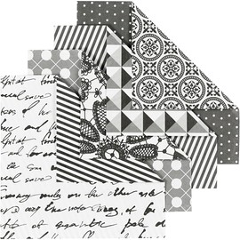 Origami-Papier, 10 x 10 cm, 80 g, Paris, 50 Blatt sortiert