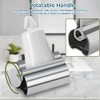Toothpaste Squeezer,Tube Squeezer, Rotate Toothpaste Holder,2PCS Tube Squeezer Key,Holder Metal