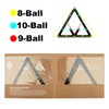 CM Pack of 6 Sheets Magic Ball Rack Pro Triangle