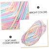 DOITOOL 2pcs Cotton Yarn for Knitting and Crocheting Soft and