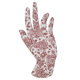 Malcolm's Miracle Henna Moisturizing Gloves - Lasts 2 Years - Made in The USA (Men's XL)