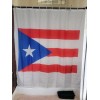 Unbranded Puerto Rican Flag Design Shower Curtain