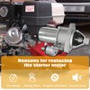 Starter Motor Fits Predator 420CC 13HP, Honda GX390 GX340,Duromax XP16HPE