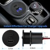 acegoo USB Socket 12V Outlet Campervan CNC Aluminum 48W with